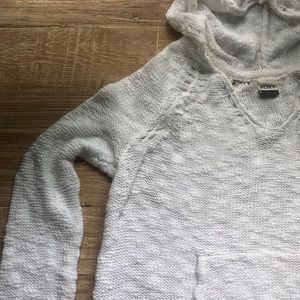 Roxy Hooded Sweater - White